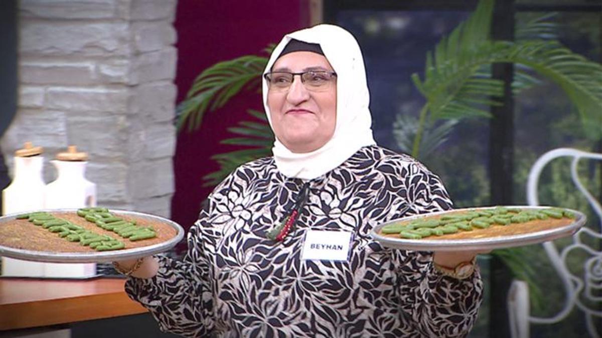 Beyhan Hanım, stüdyoyu tatlandırıyor!