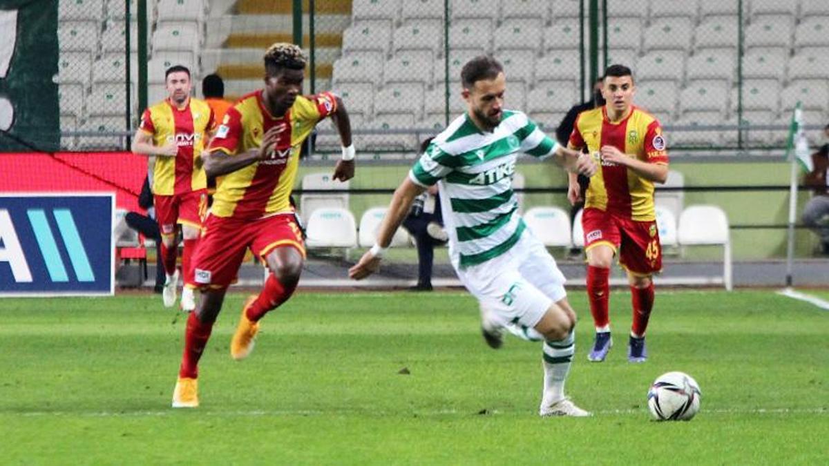 Konyaspor ile Yeni Malatyaspor arasında golsüz eşitlik!