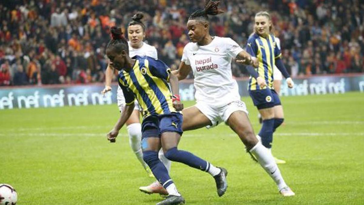 Galatasaray-Fenerbahçe derbisinde 7 gol! Kadın futbolunda tarihi derbi