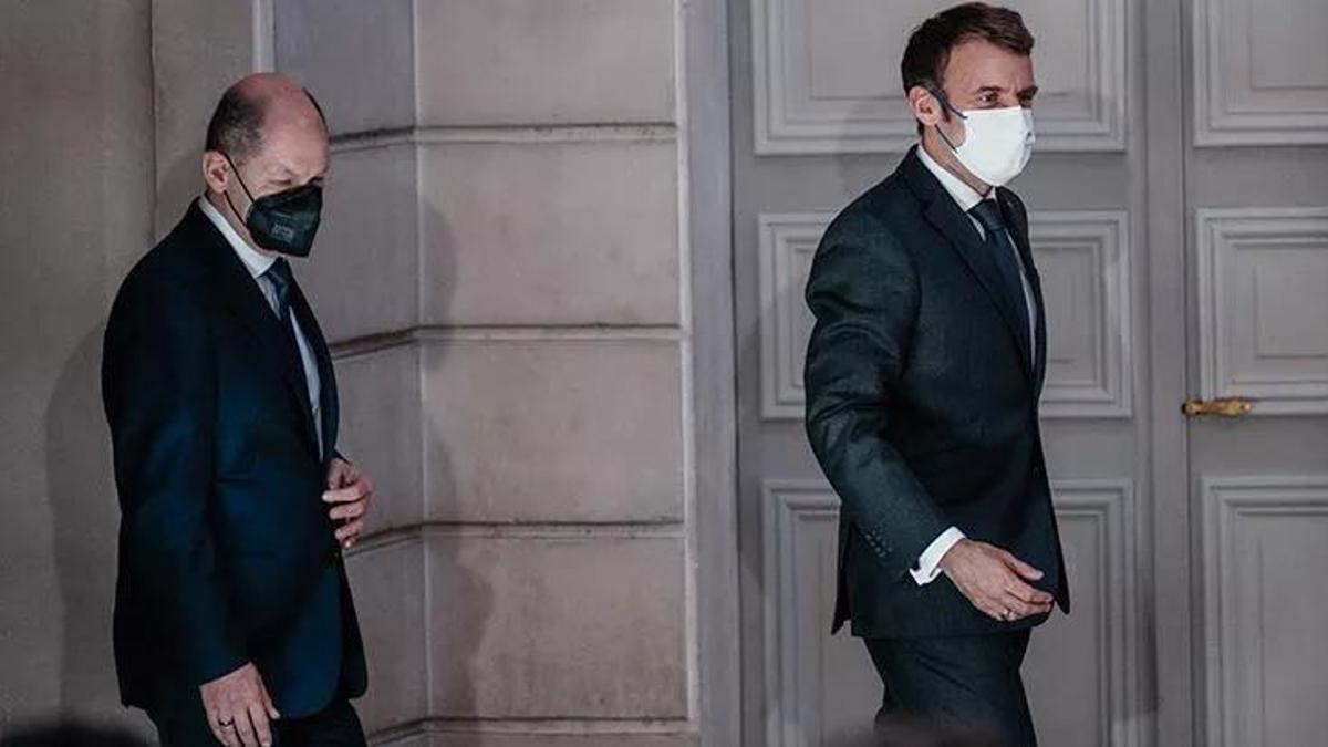 Almanya’nın yeni Başbakanı Macron ile bir araya geldi!