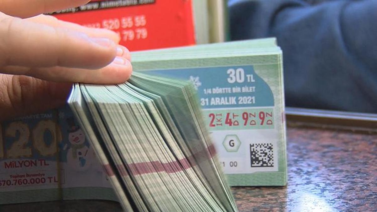 Yılbaşı biletleri ne kadar? Yılbaşı ikramiyesi kaç lira oldu? Çeyrek, yarım ve tam bilet ne kadar?