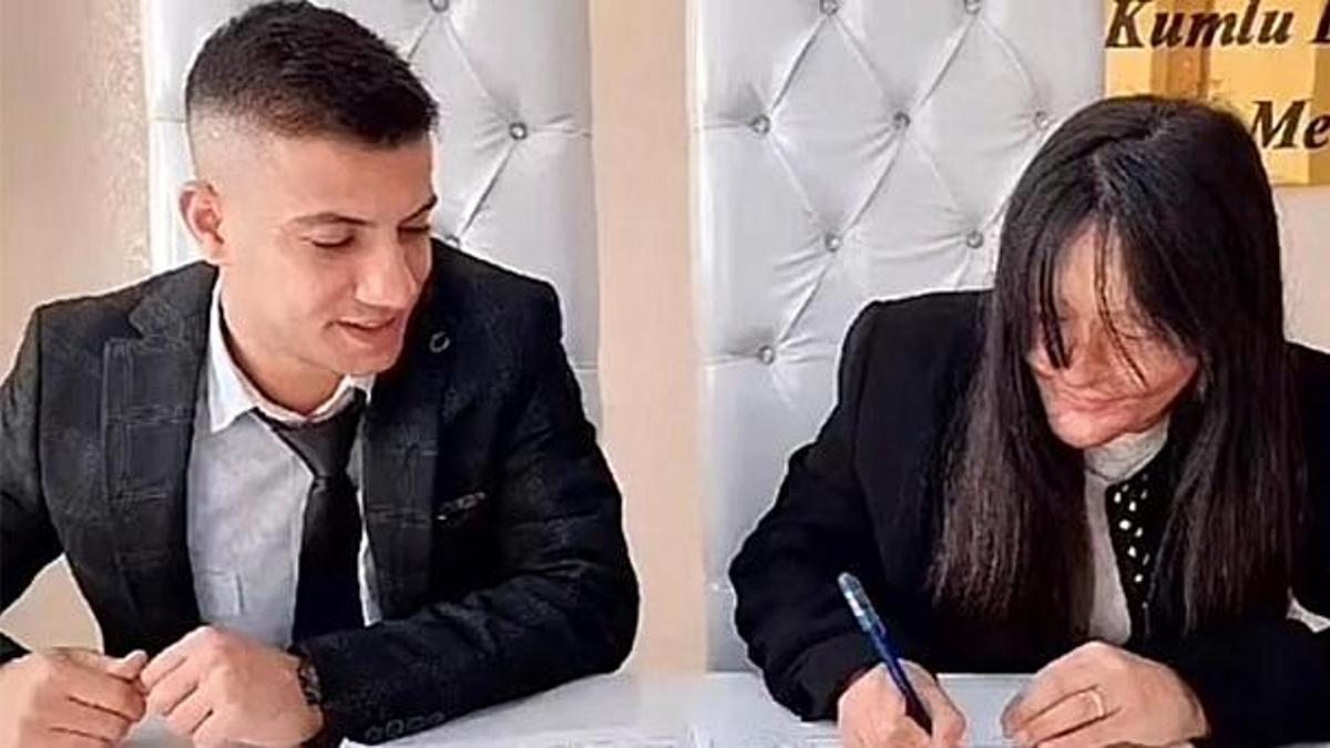 Berfin, yüzüne asit atan eski erkek arkadaşıyla evlendi