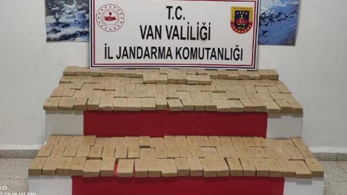 Van'da 102 kilo eroin ele geçirildi