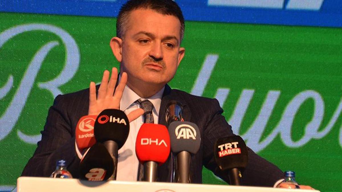 Bakan Pakdemirli: 2023 hedefimiz, taşınan toprak miktarını 130 milyon tona indirmek