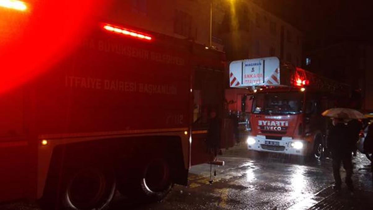 Ankara'da özel hastanede yangın! Çok sayıda hasta tahliye edildi