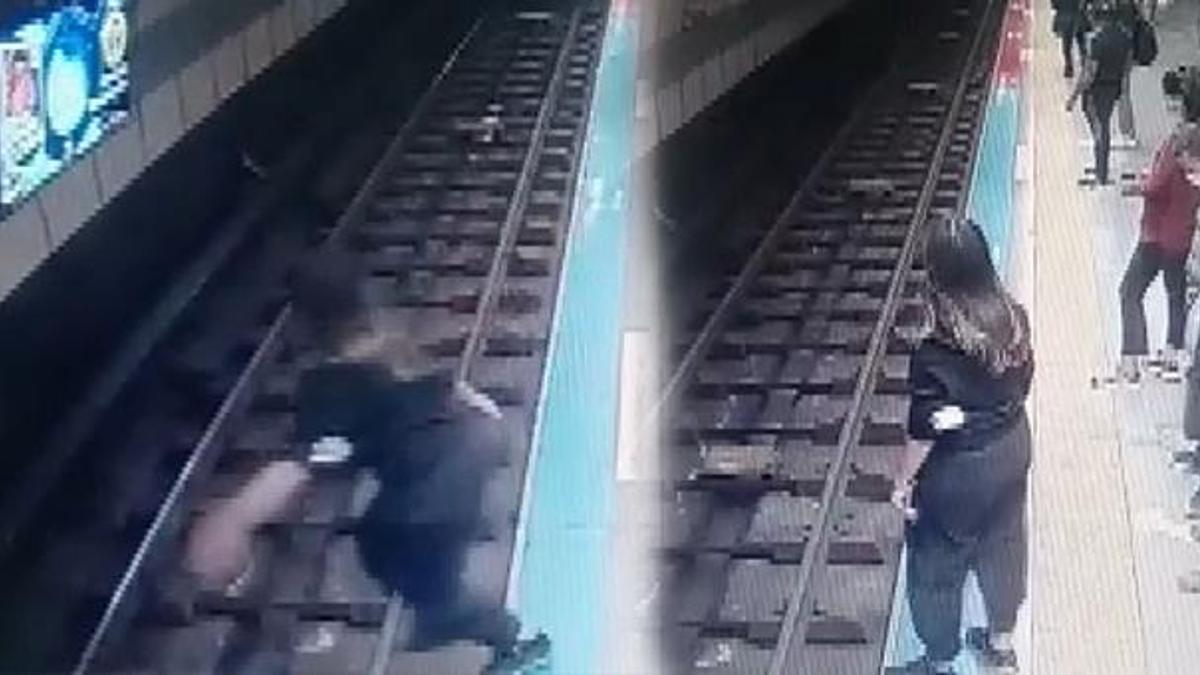 Metrodaki mucize kurtuluş, trenin altından yürüyerek çıktı