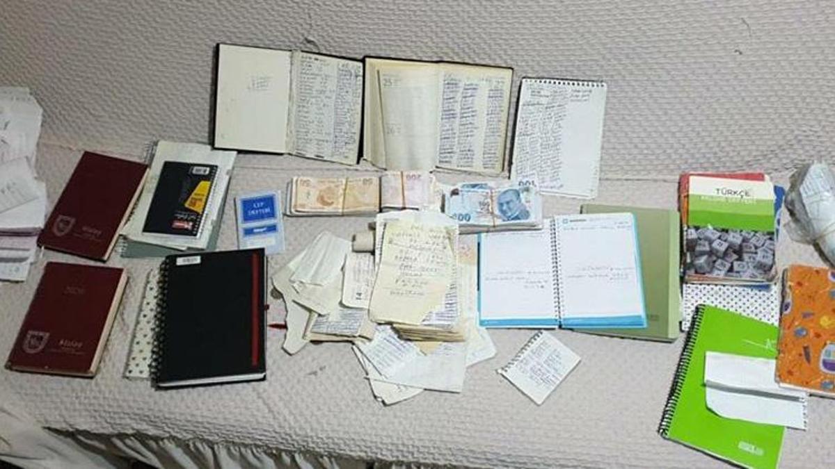 Tefeci çetesinin ajandası ortaya çıktı! 2 bin TL verip, 54 bin TL istemişler