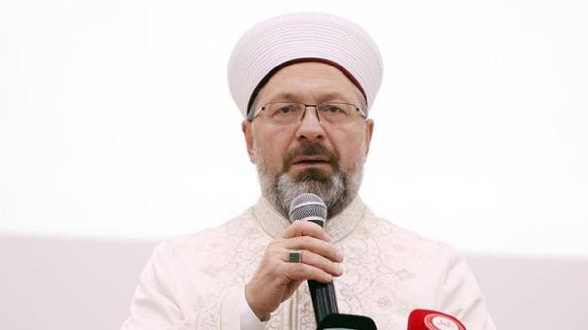Diyanet İşleri Başkanı Erbaş: İyilikte yardımlaşmak üzere buradayız