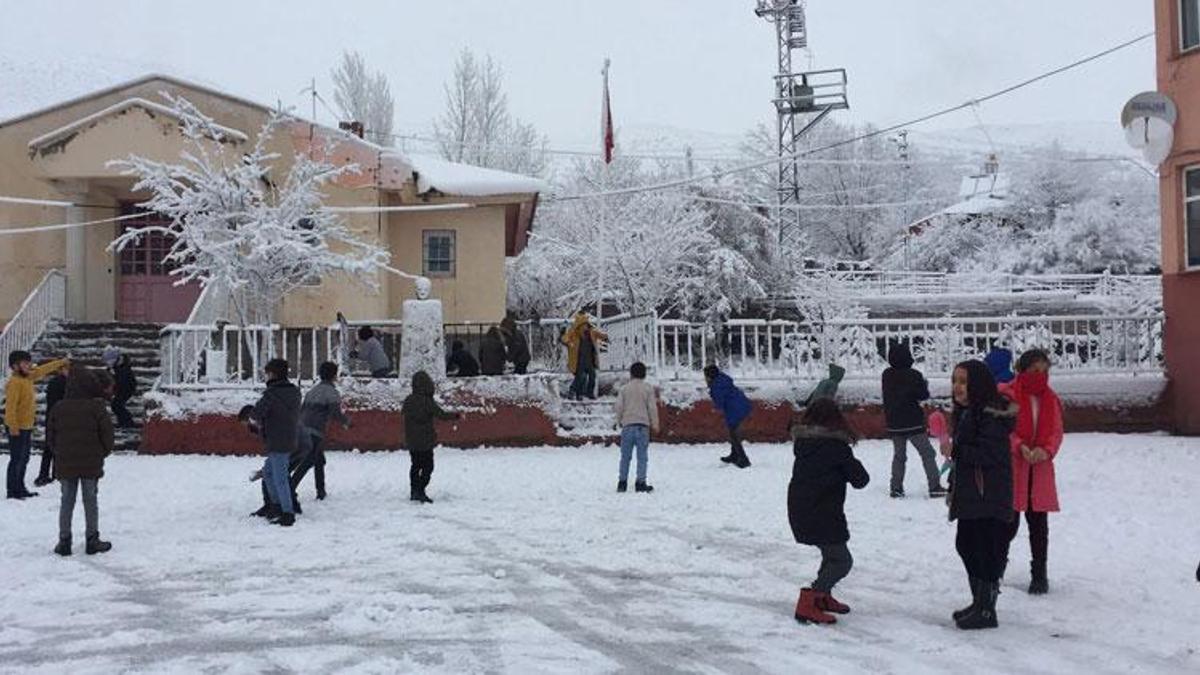 Eğitime ara verildi! Tatil haberleri peş peşe geliyor! İşte kar tatili ilan edilen iller...