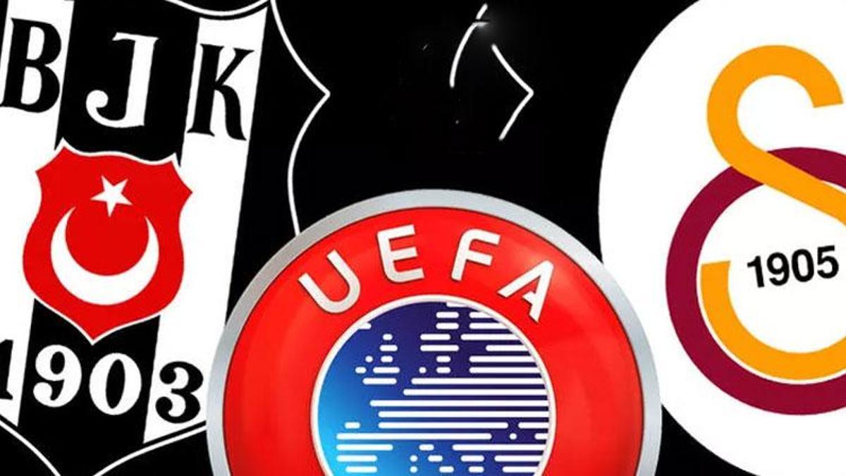 UEFA'dan Galatasaray ve Beşiktaş'a ceza! 3 maç men