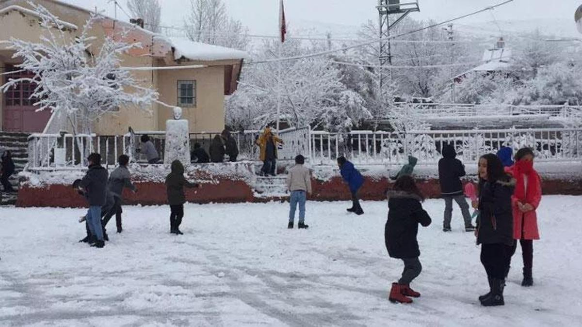 Kar yağışı birçok ilde etkisini gösterdi! Okullar tatil edildi! İşte o iller...