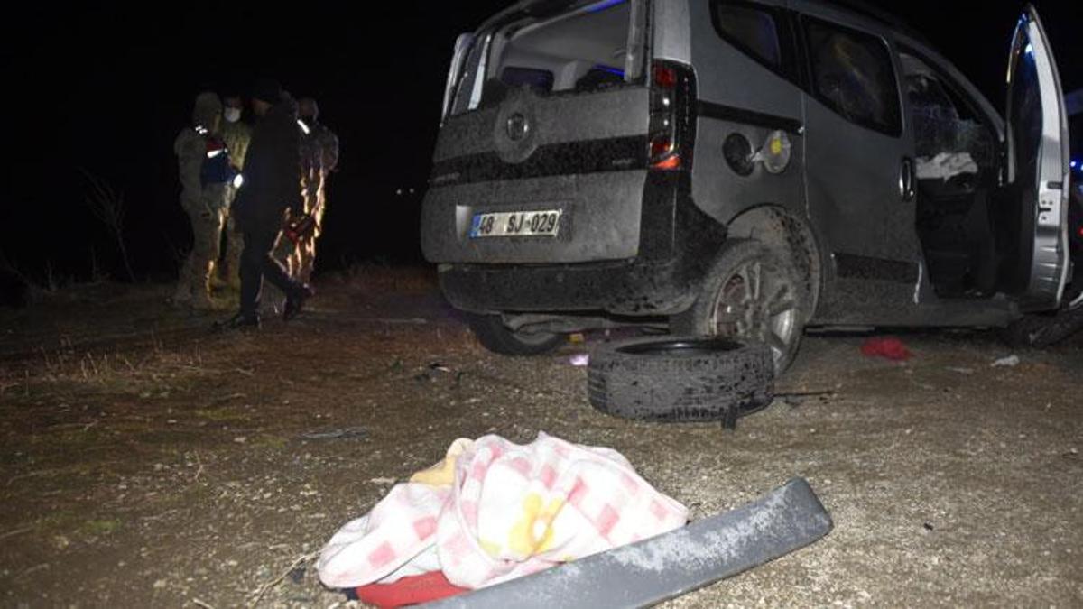Araç uçuruma yuvarlandı; 1'i bebek, 2 ölü, 6 yaralı