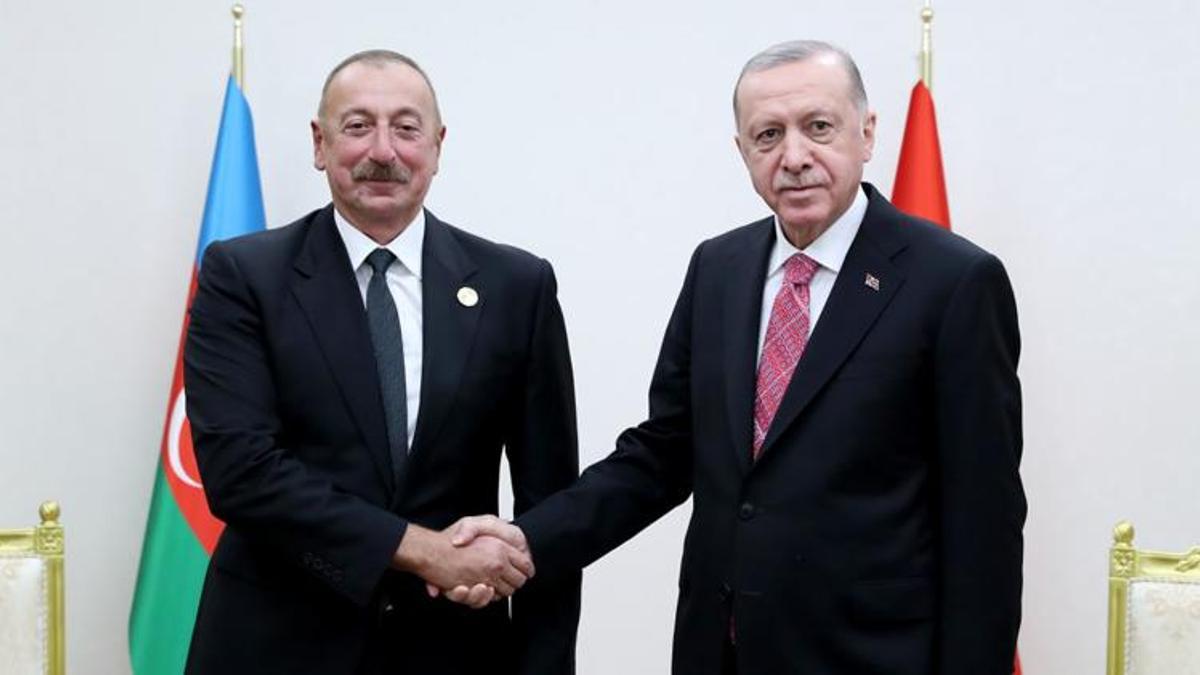 Cumhurbaşkanı Erdoğan, Aliyev ile görüştü