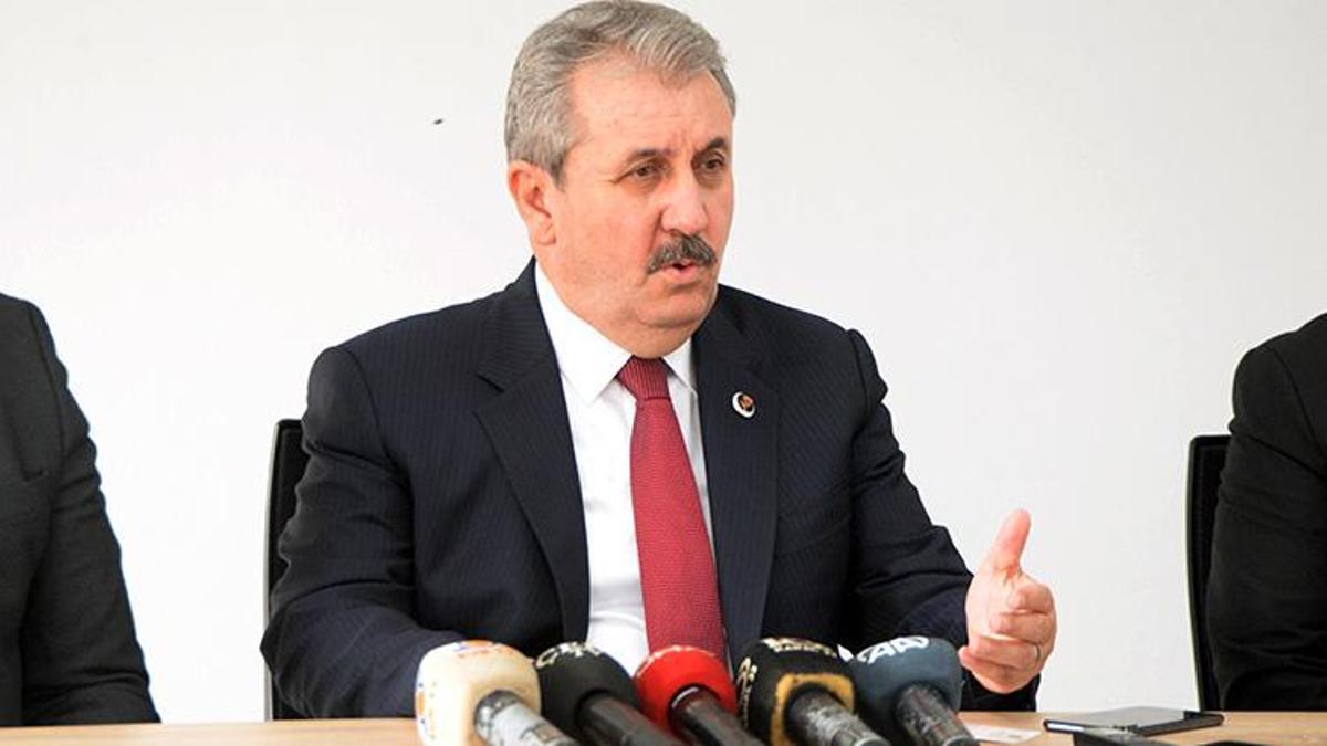 BBP Genel Başkanı Destici: Partilere verilen hazine yardımı kaldırılmalı
