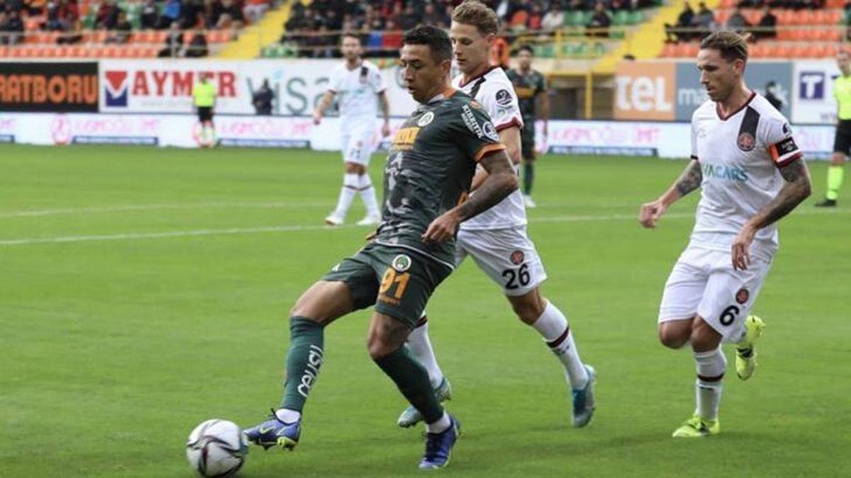 Alanyaspor-Fatih Karagümrük: 1-1
