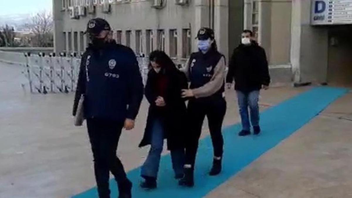 Semih Terzi'nin 6 yıl 10 ay hapisle aranan eşi teslim oldu