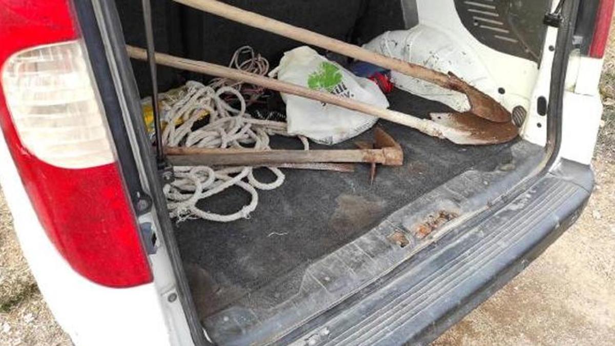 Sit alanında kaçak kazıya suçüstü: 6 gözaltı