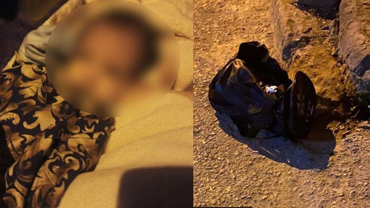 Yürekleri sızlatan vicdansızlık! 3 haftalık bebek...