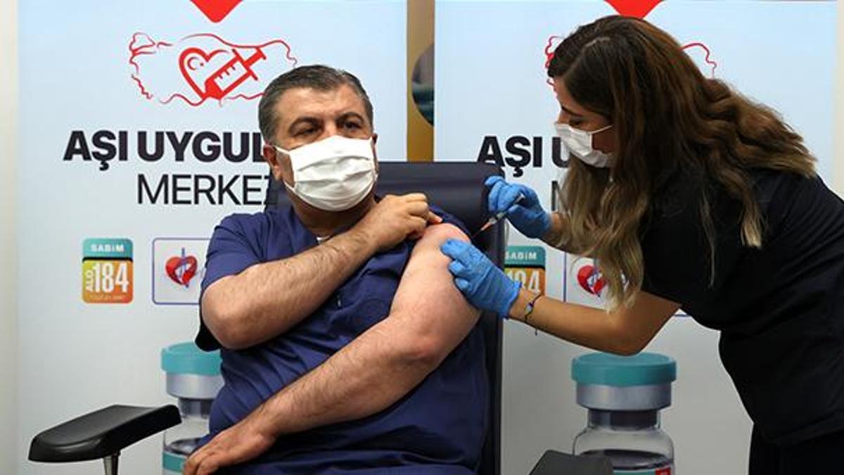 Bakan Koca Turkovac aşısı oldu! Ve randevu tarihi belli oldu...