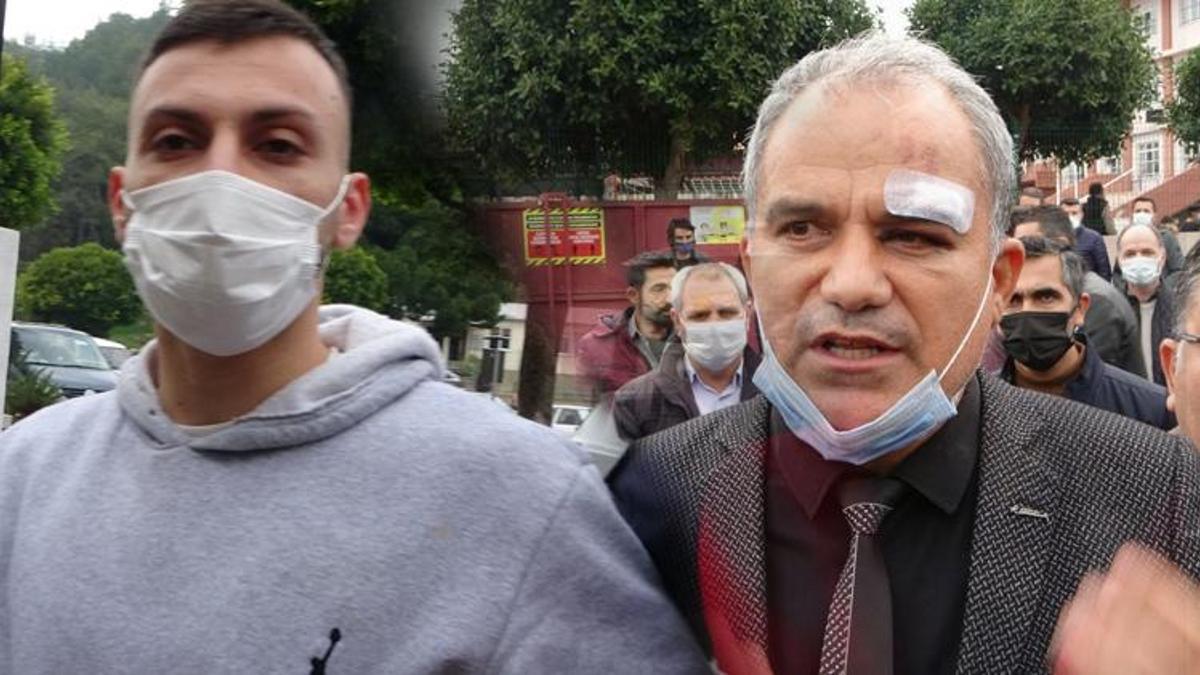 Kendisini uyaran okul müdürünü abilerine dövdürttü