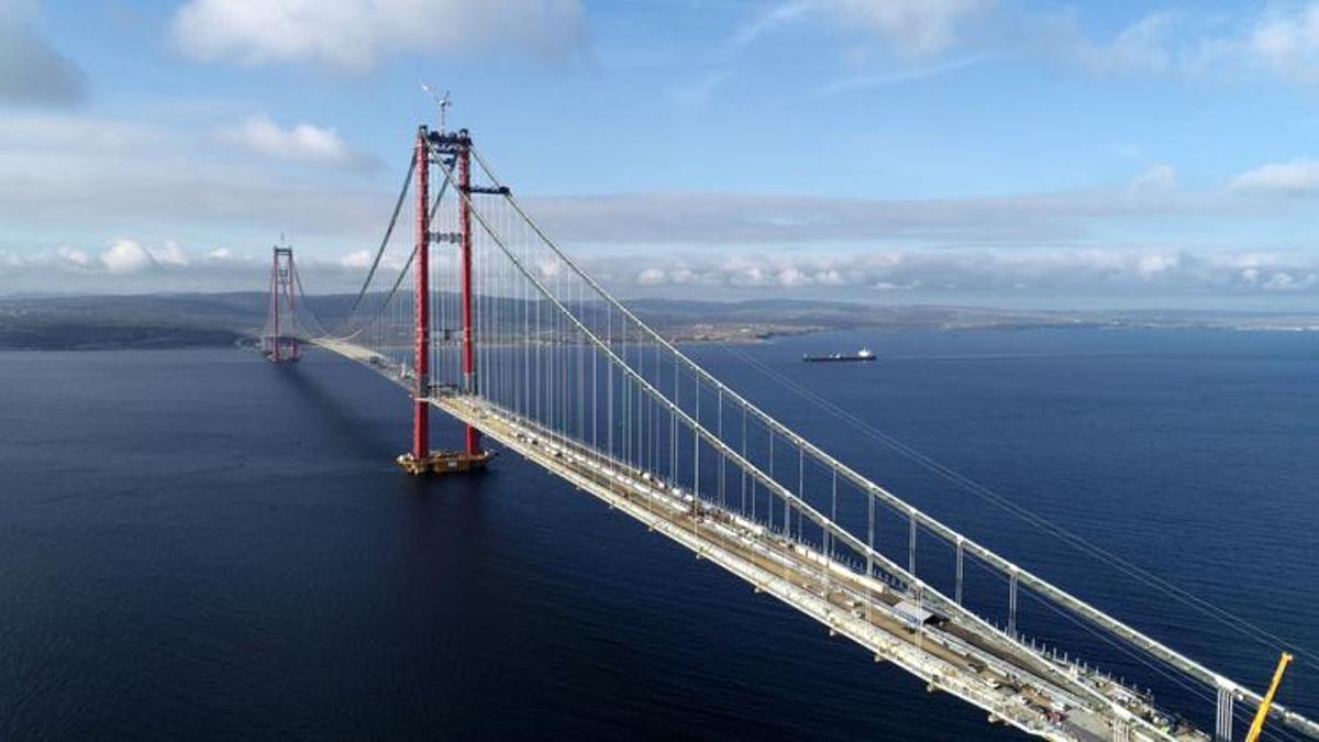 1915 Çanakkale Köprüsü’nde geri sayım başladı