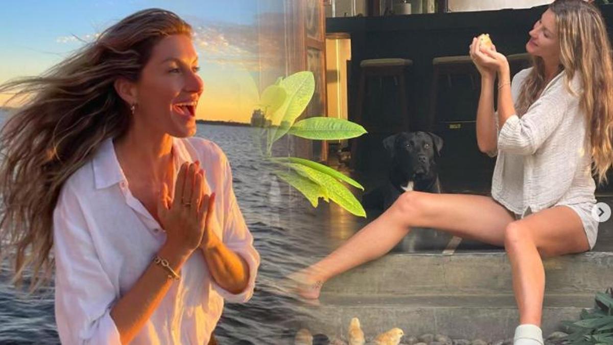 Gisele Bündchen'den hayat dersleri: Ya panikler boğulursunuz...