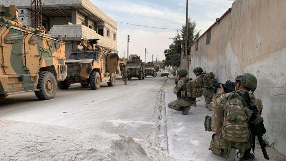 Barış Pınarı Bölgesindeki 8 PKK'lı etkisiz