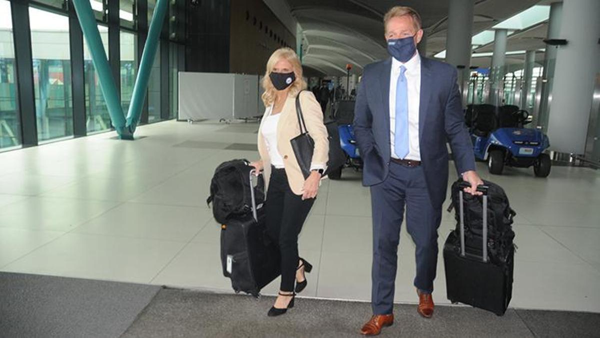 ABD'nin yeni büyükelçisi Jeff Flake Türkiye'ye geldi