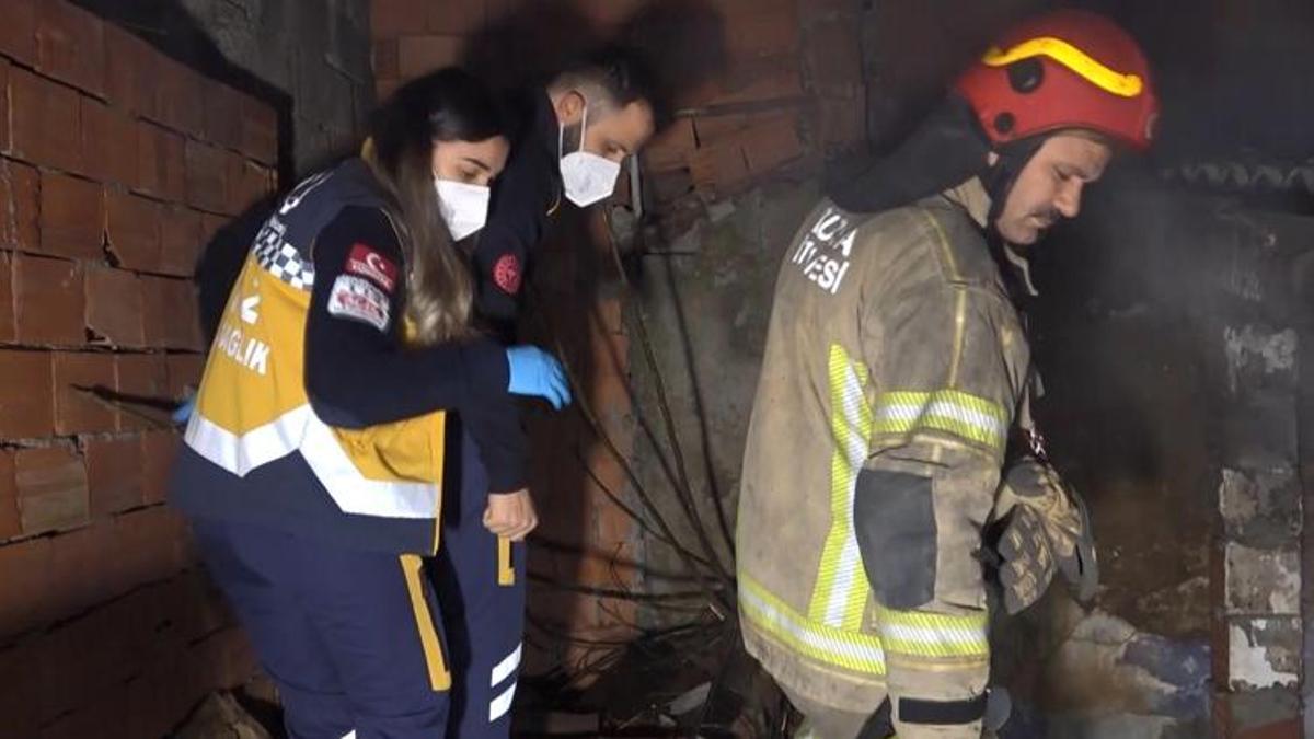 Sigara içerken uykuya daldı, çıkan yangında yaşamını yitirdi