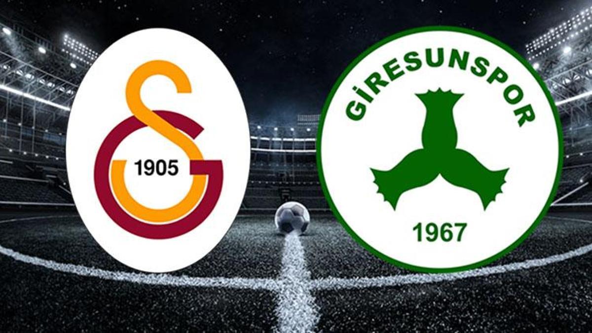 Galatasaray Giresunspor maçı ne zaman, saat kaçta, hangi kanalda? Galatasaray Giresunspor muhtemel 11'leri!