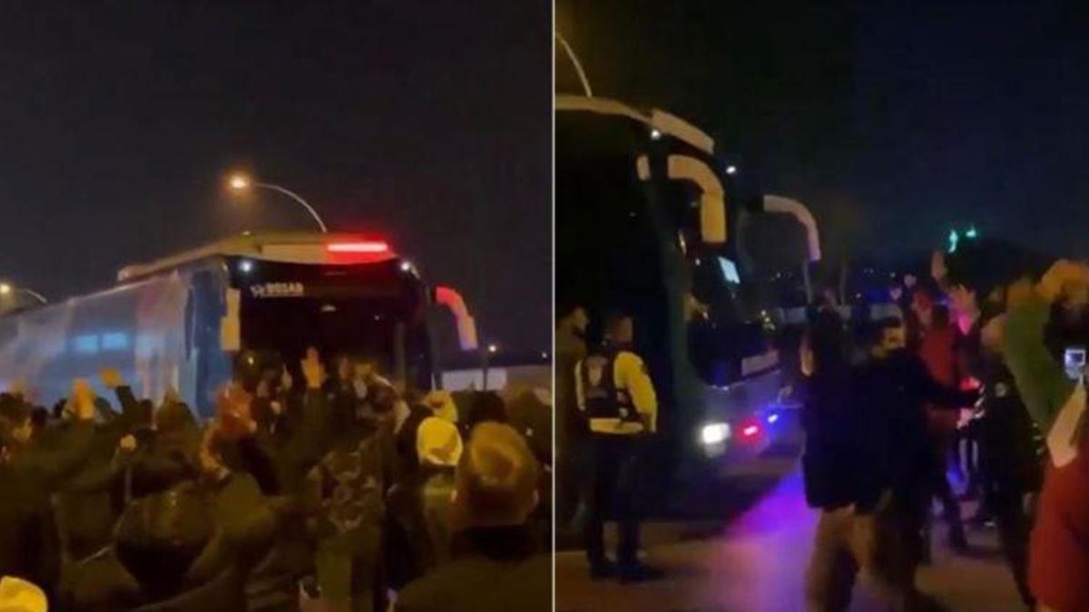 5 haftadır kazanamayınca... Bursaspor taraftarları çıldırdı! Takım otobüsünün önünü kestiler ver