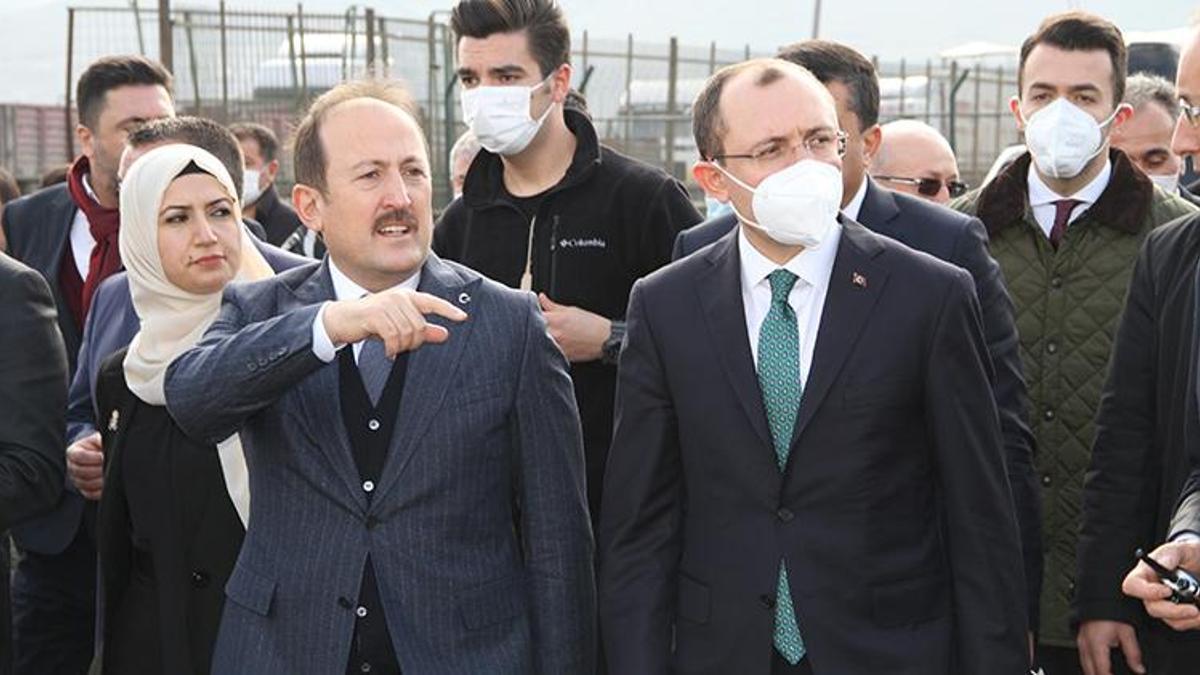 Bakan Muş'tan Habur Sınır Kapısı'nda inceleme