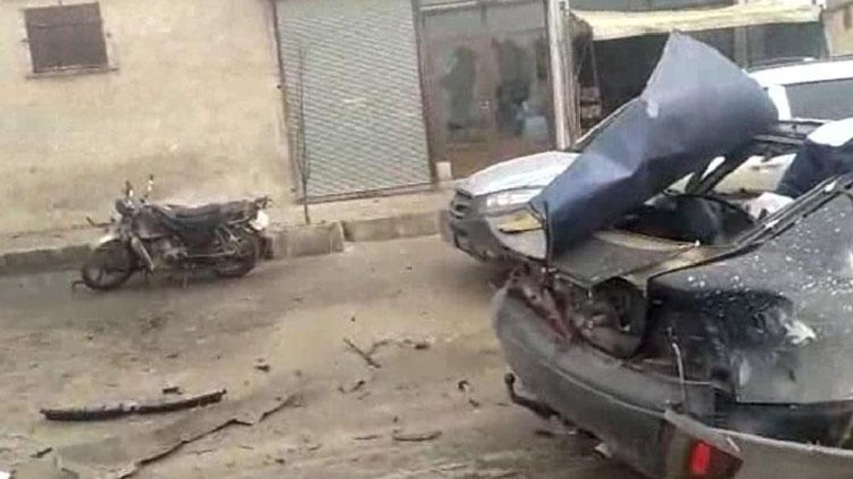 PKK/YPG'den bomba yüklü araçla saldırı: 1 ölü, 2 yaralı