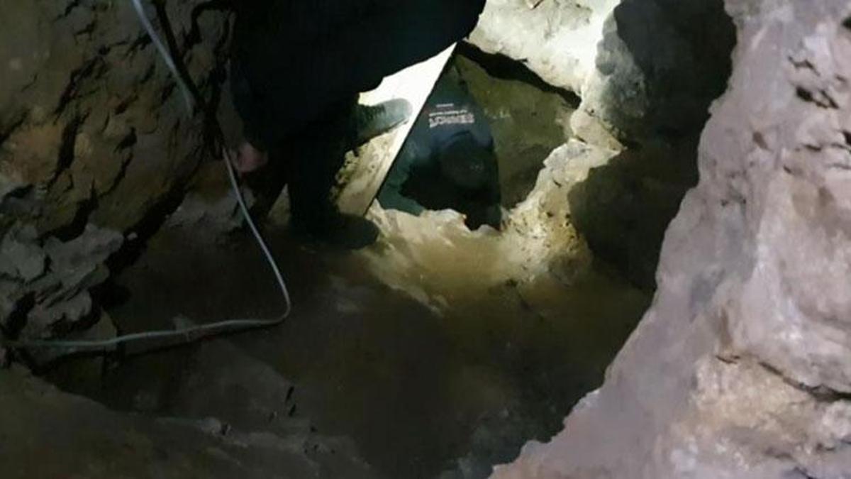 Define avcıları kazdıkları tünelde suçüstü yakalandı