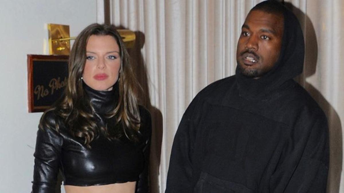 Kanye West yeni sevgilisi Julia Fox'la ilk kez el ele! 'Anı yaşıyorum'