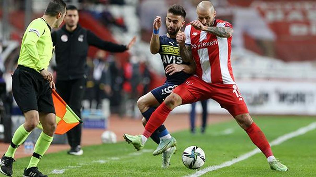 Antalyaspor: 1 - Fenerbahçe: 1