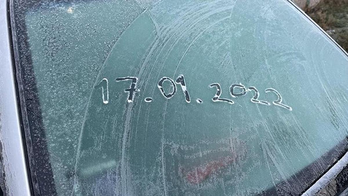 O ilde hayat dondu! Termometreler eksi 11 dereceyi gösterdi