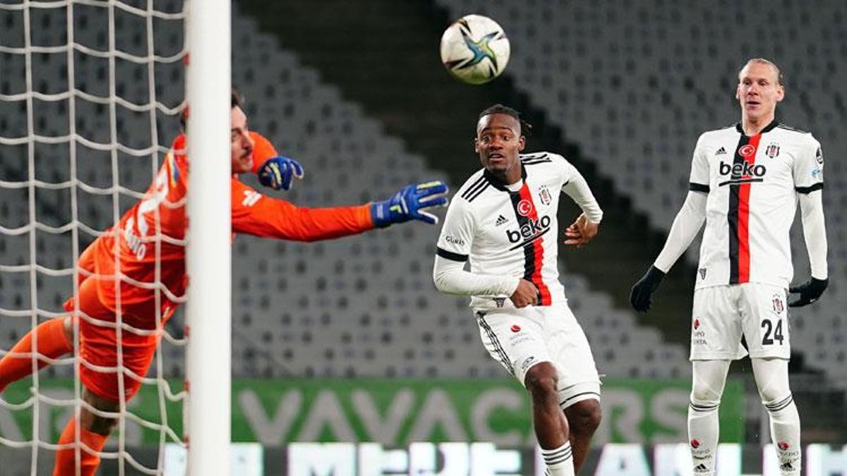 Beşiktaş Karagümrük deplasmanında 3 puanı tek golle aldı