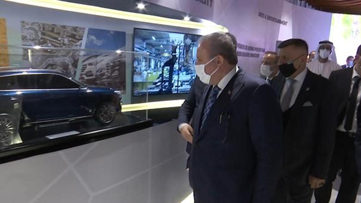 TBMM Başkanı Şentop, Dubai Expoda incelemelerde bulundu
