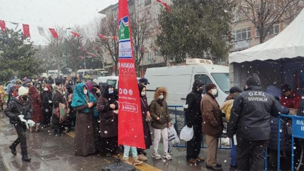 Hamsi Festivali! Metrelerce kuyruk oluştu, 3 ton hamsi dağıtıldı