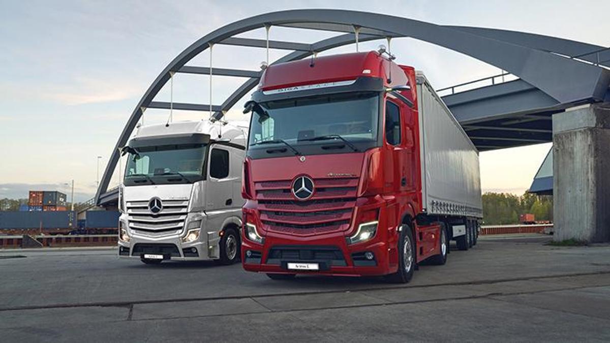 Ağır hizmet kamyonu Actros L yola çıkıyor!