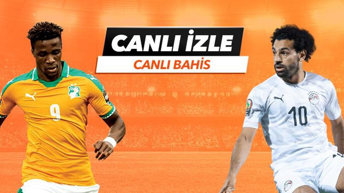 Fildişi Sahili - Mısır maçı Tek Maç ve Canlı Bahis seçenekleriyle Misli.com’da
