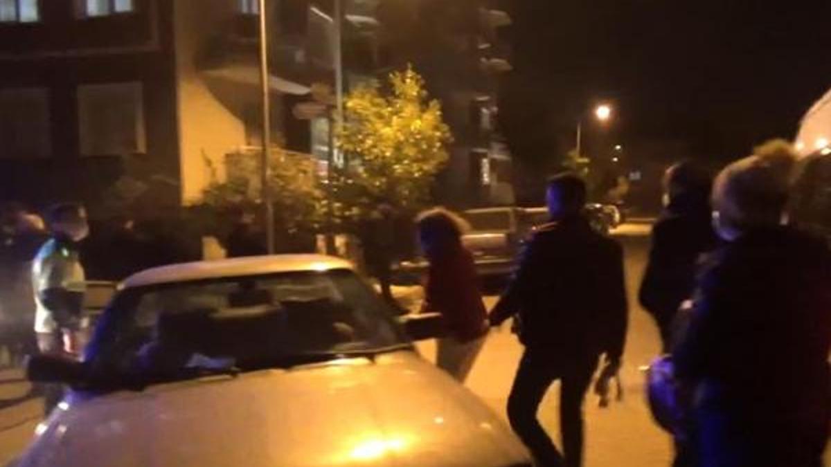 Alkollü kadın sürücü polislere zor anlar yaşattı