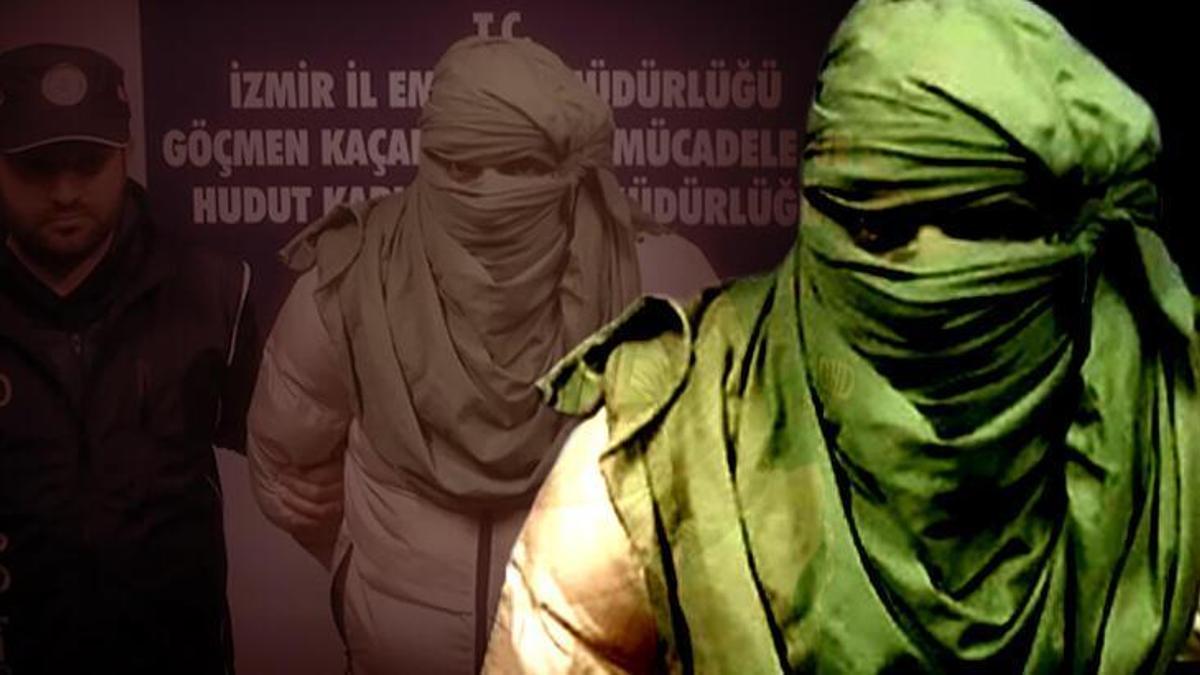 Göçmen kaçakçısı sanal devriyede kaşlarının arasındaki yara izinden yakalandı