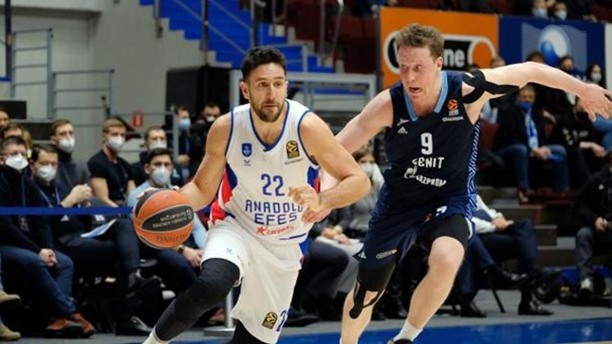 THY Euroleague: Zenit Saint Petersburg: 76 - Anadolu Efes: 67