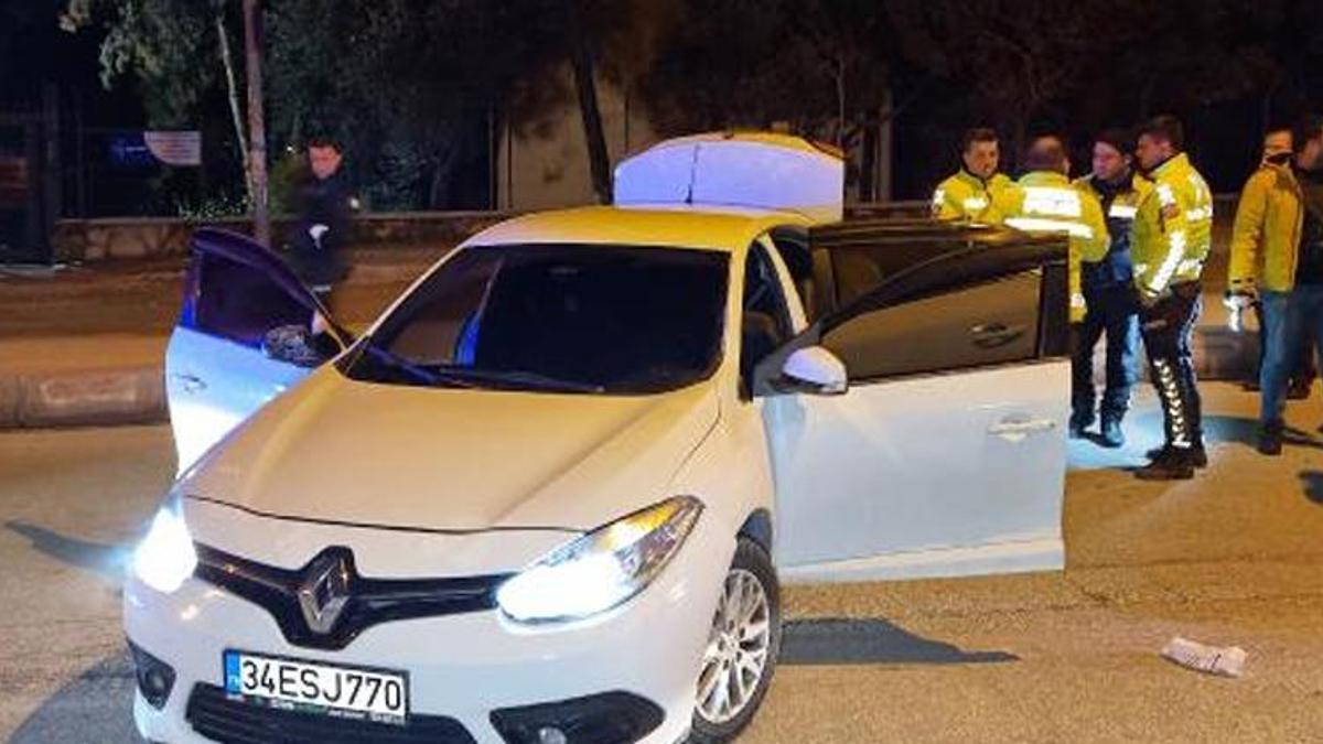 15 kilometre kaçan alkollü sürücüye, 15 bin 450 lira ceza kesildi