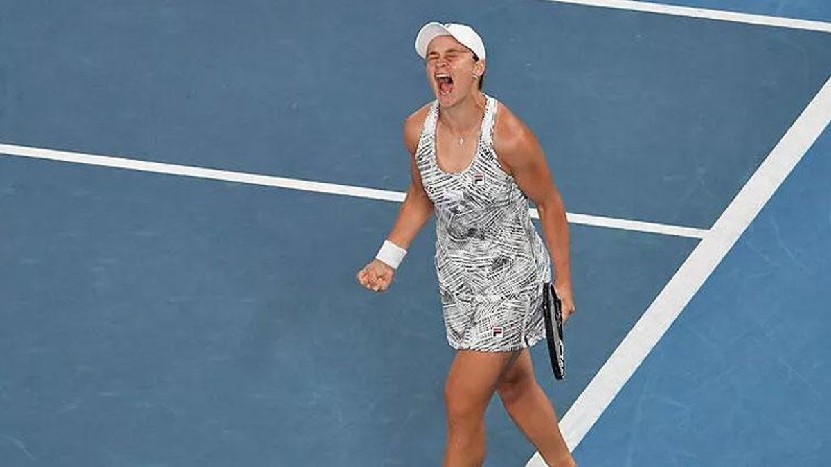 Avustralya Açık'ta şampiyon Ashleigh Barty!