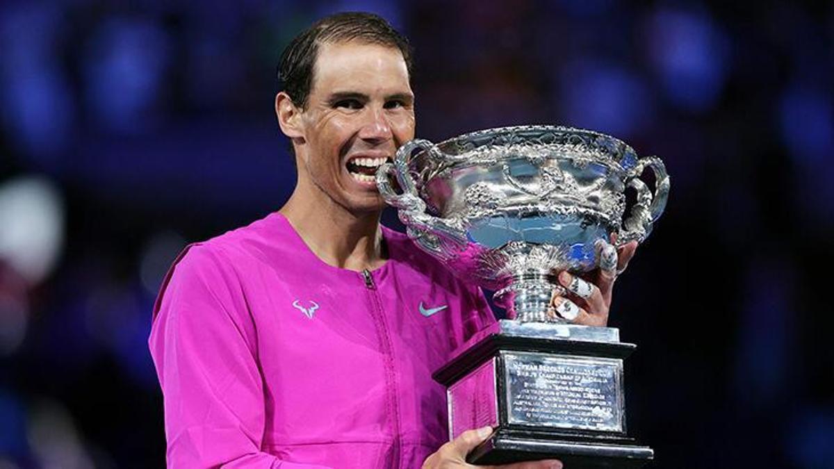 Avustralya Açık'ta şampiyon Rafael Nadal