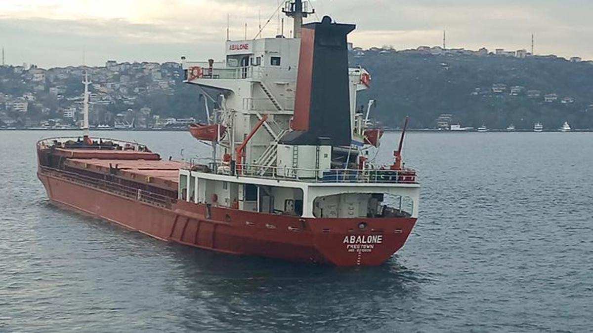 İstanbul Boğazı'nda gemi arızası