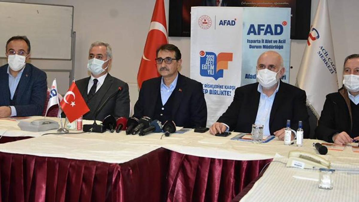 Bakan Dönmez: Isparta'da hayatı normalleştireceğiz